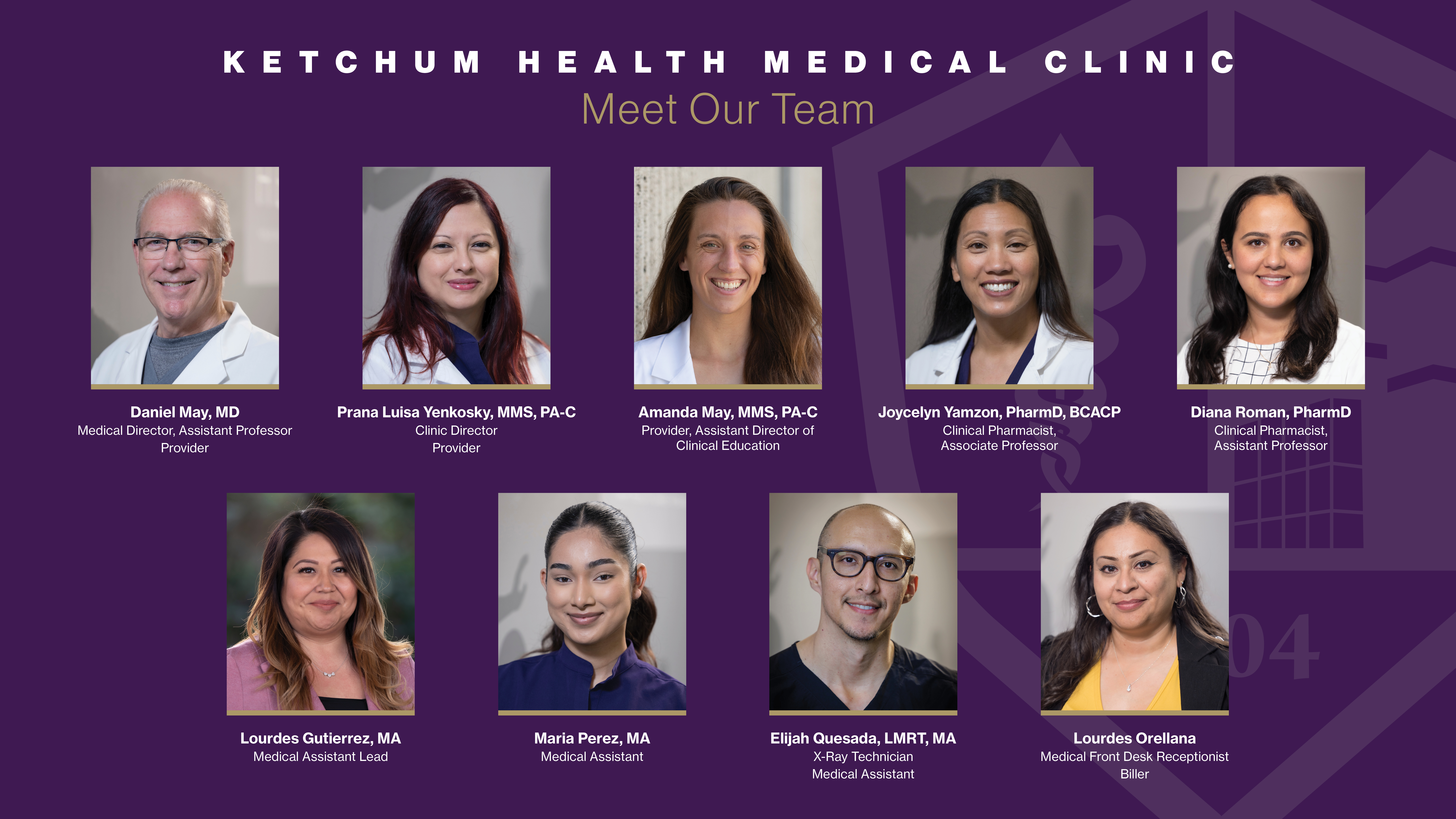 Meet our Medical Clinic Team